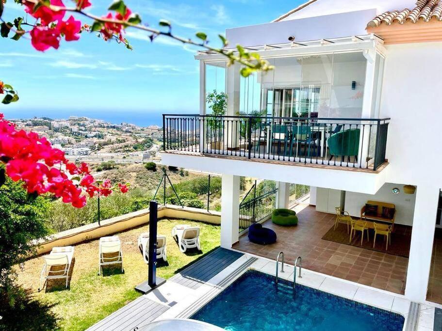 Mirador Panoramic Sea Views - Private Villa ميخاس المظهر الخارجي الصورة