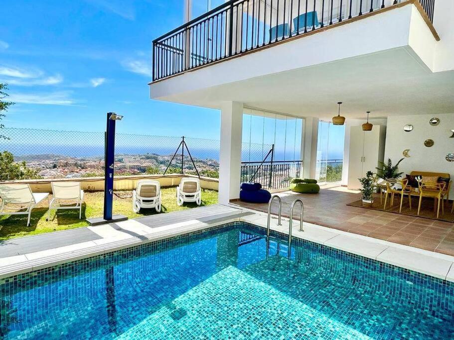 Mirador Panoramic Sea Views - Private Villa ميخاس المظهر الخارجي الصورة
