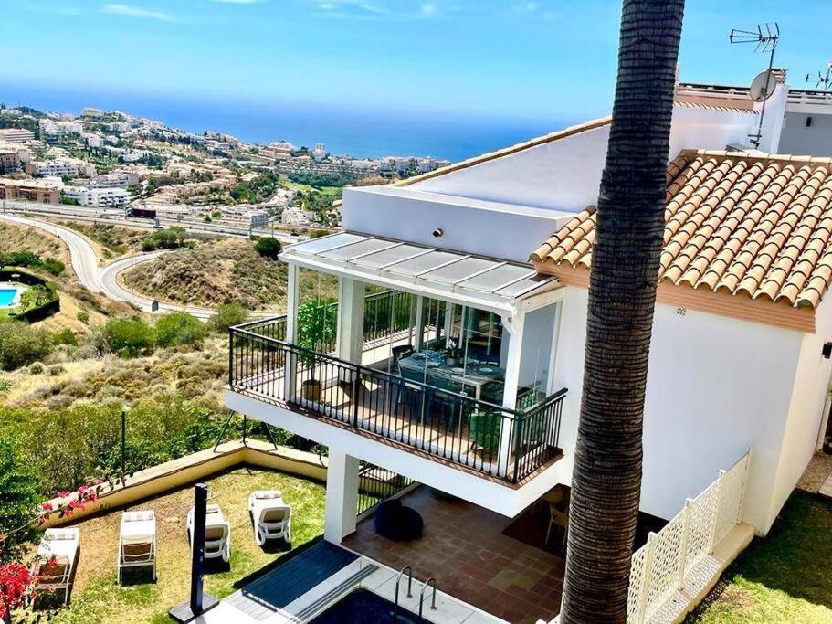 Mirador Panoramic Sea Views - Private Villa ميخاس المظهر الخارجي الصورة