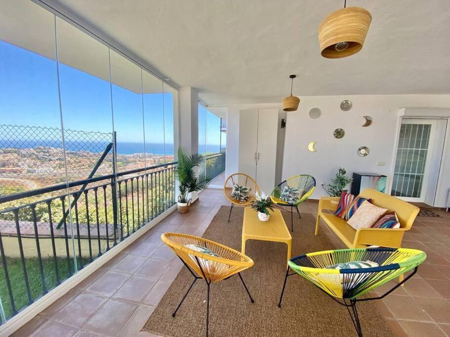 Mirador Panoramic Sea Views - Private Villa ميخاس المظهر الخارجي الصورة